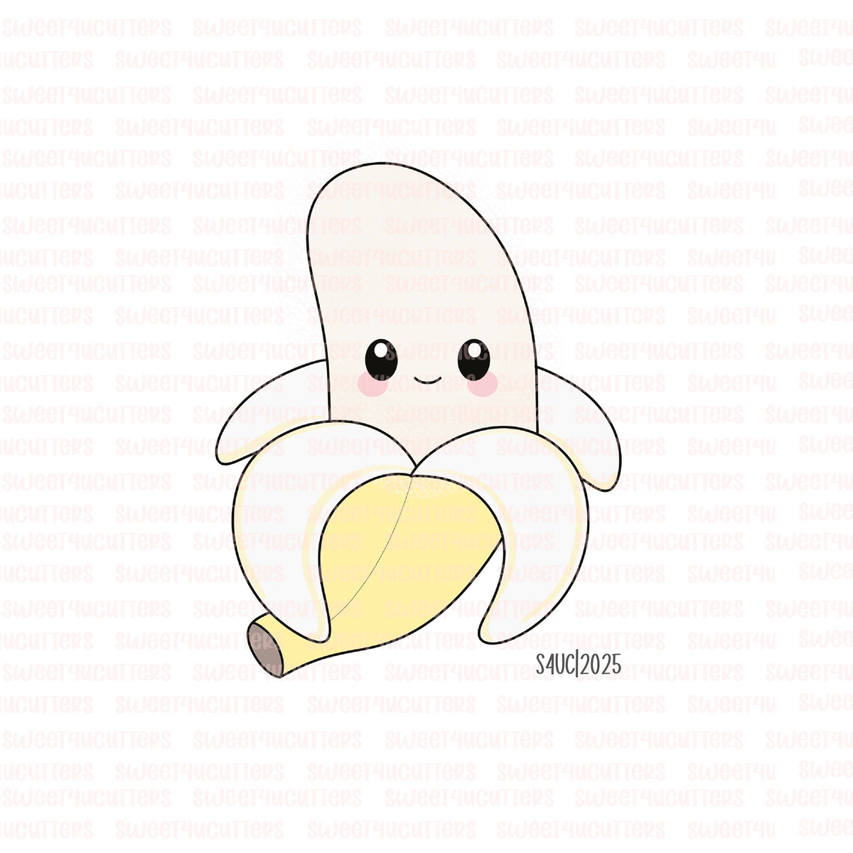 Banana Cookie Cutter - Sweet4ucutters