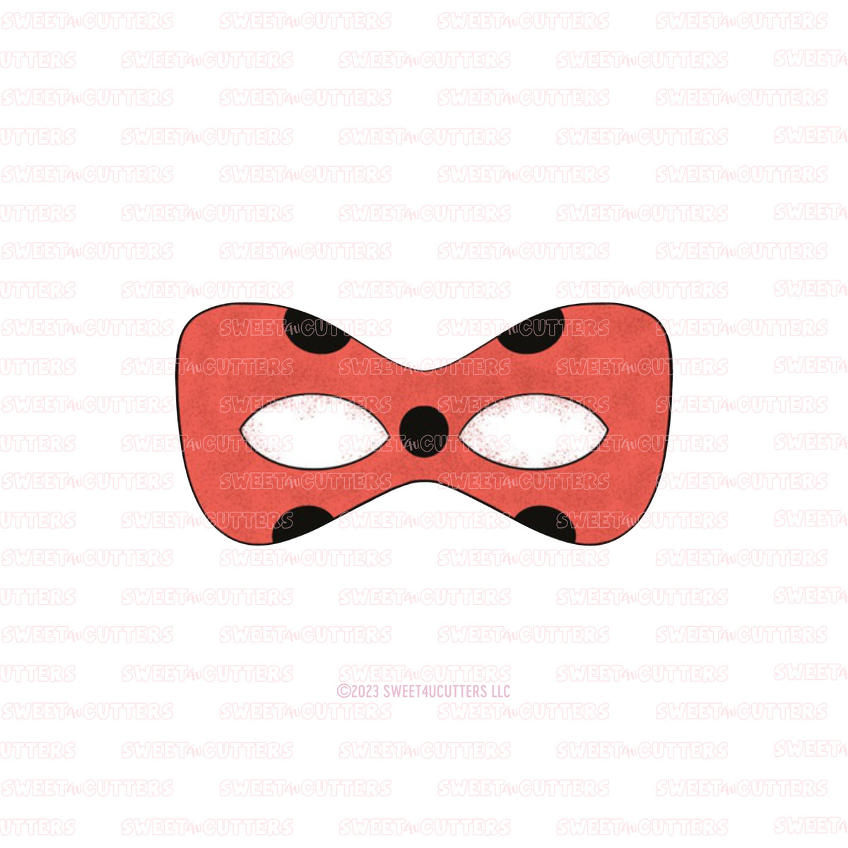 Ladybug mask cookie cutter – Sweet4ucutters