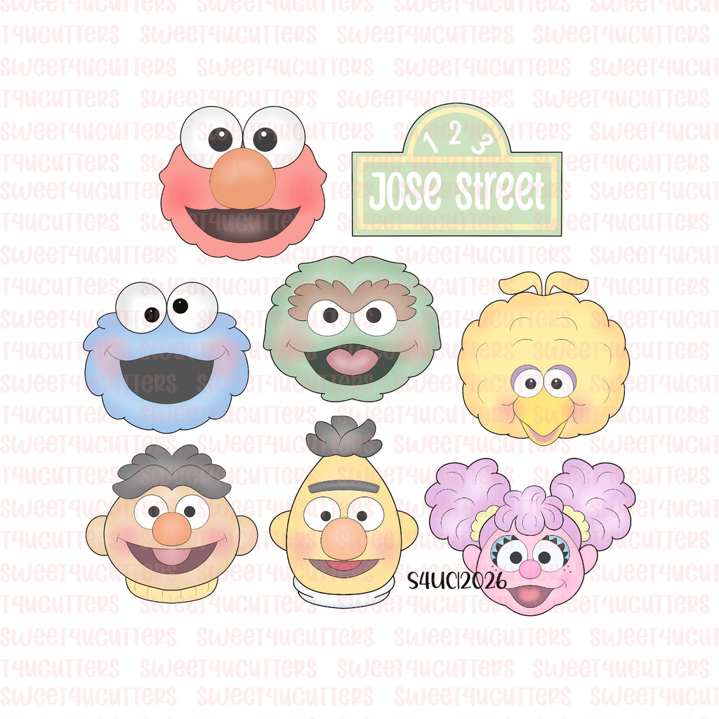 Puppets Set Cookie Cutter – Sweet4ucutters