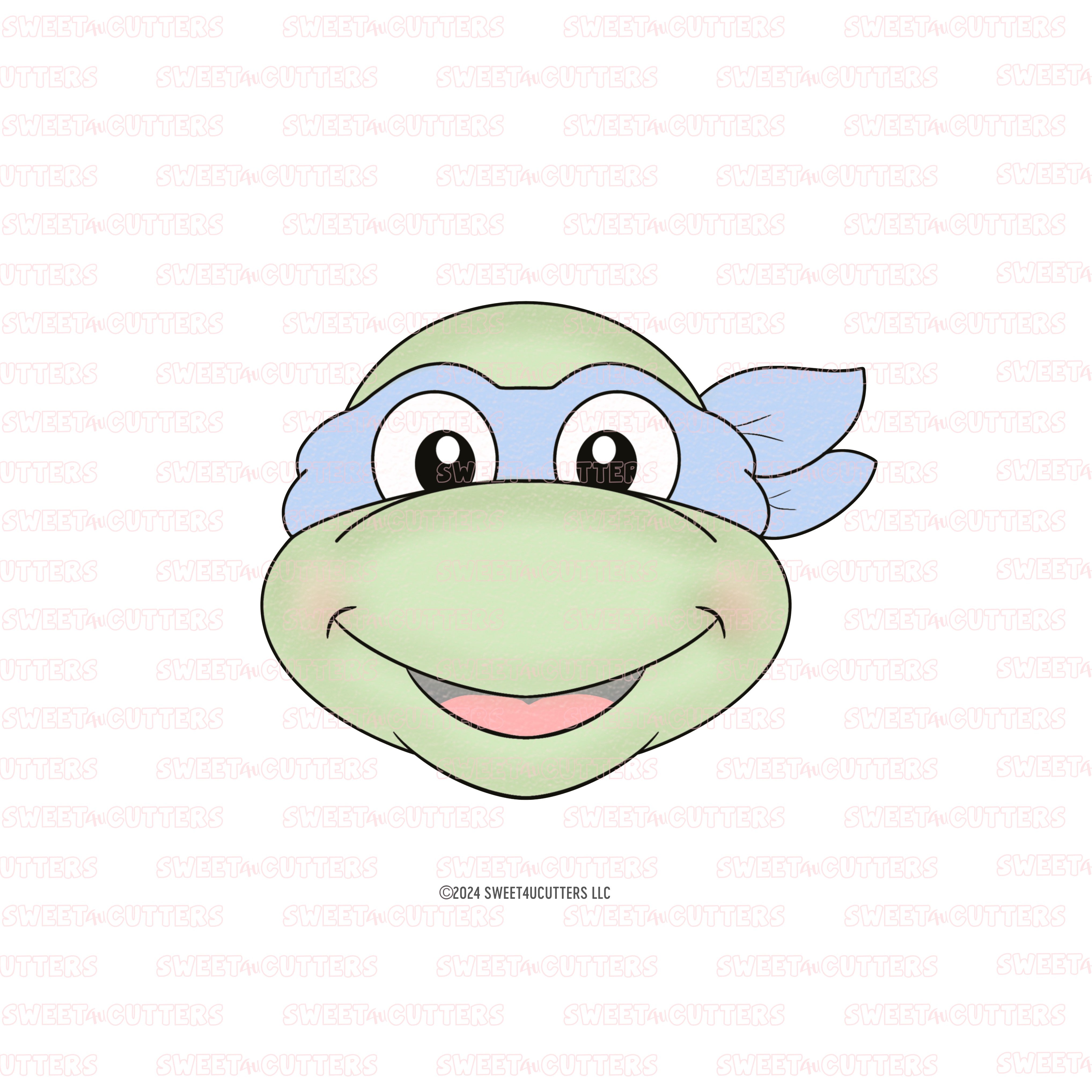 Ninja Turtle Head Cut Out Teenage Mutant Ninja Turtles Sticker Pack