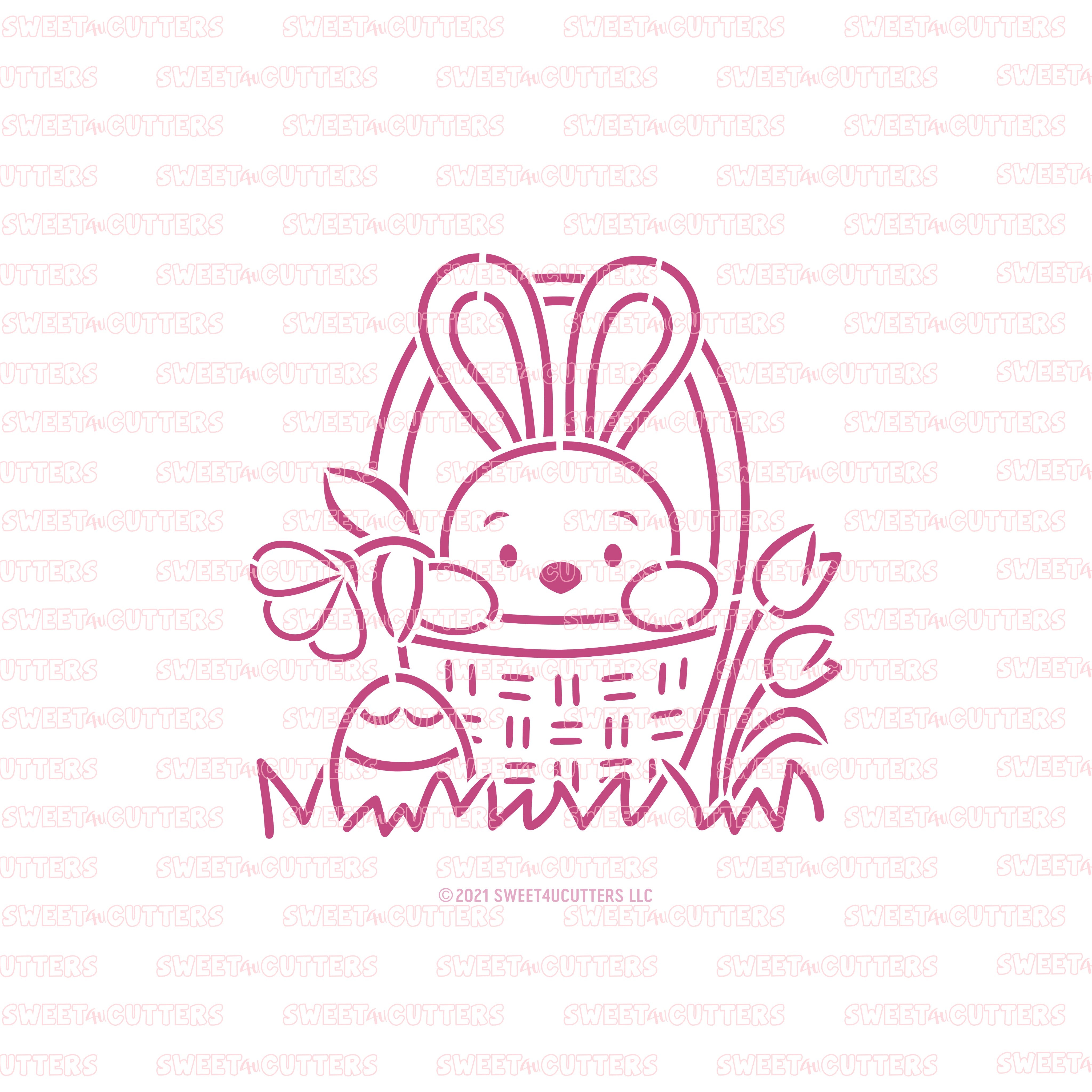 PYOC Stencil - Easter Basket - Stencil – The Sweet Designs Shoppe