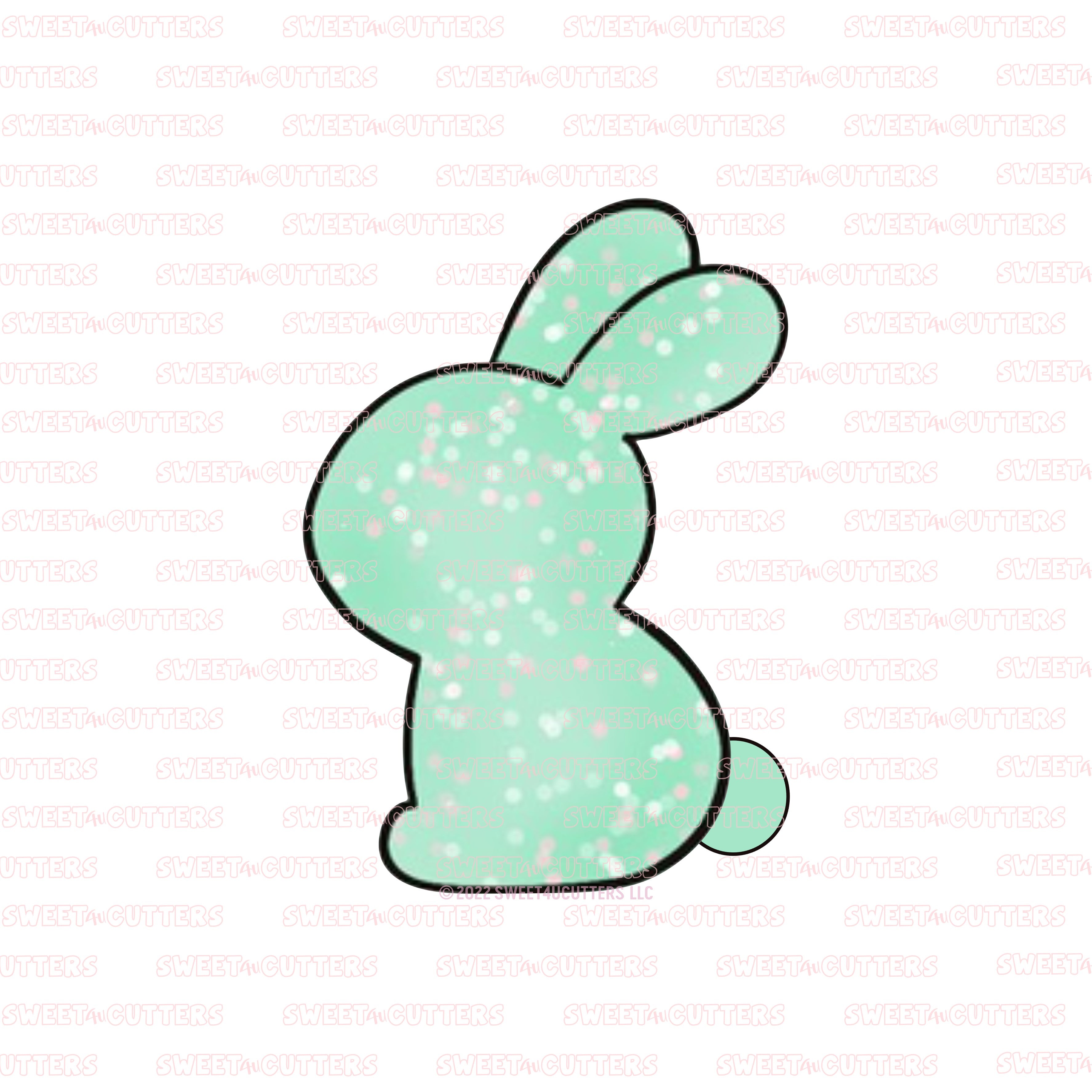 Printable Bunny Silhouette