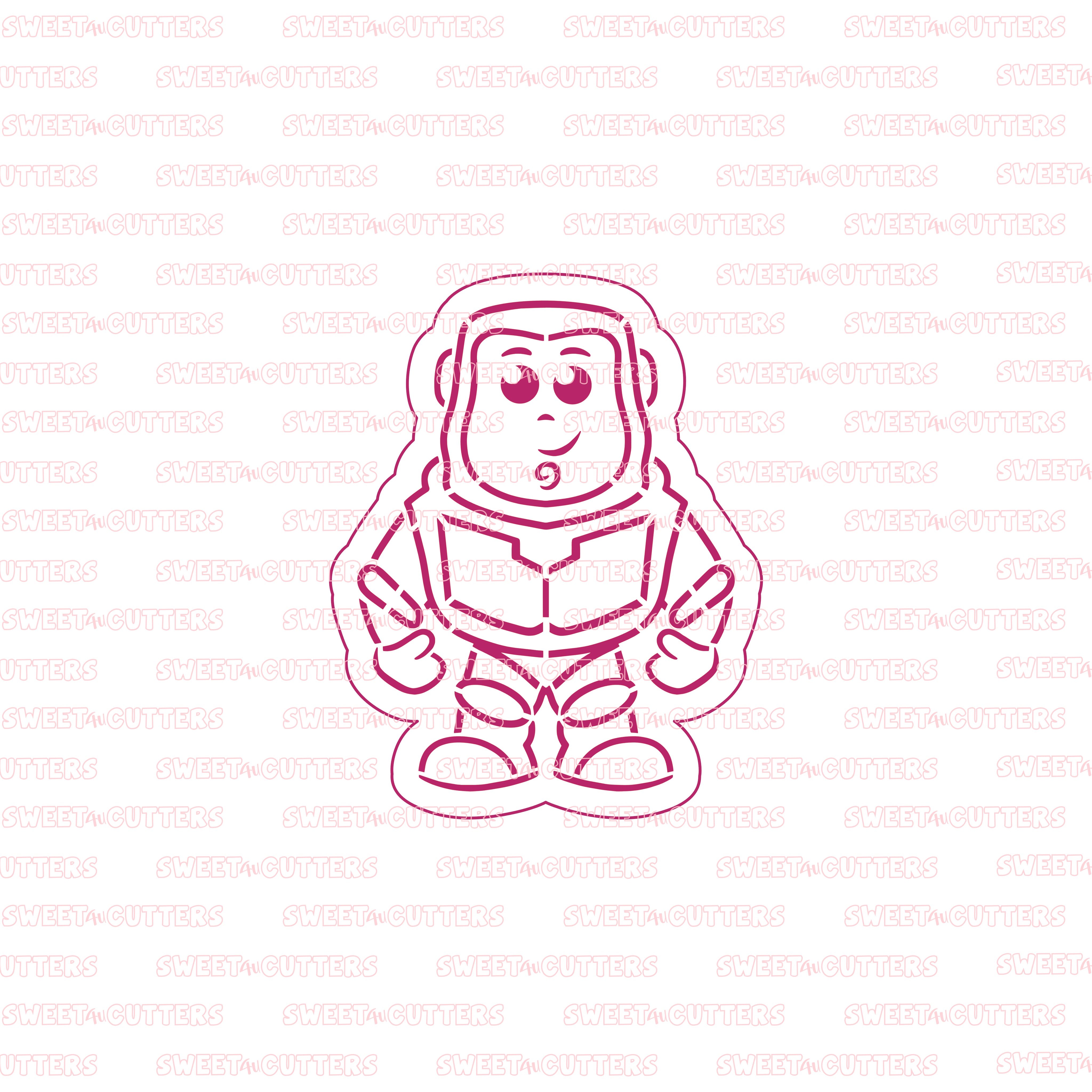 Buz Toy Cookie Stencil Sweet4ucutters