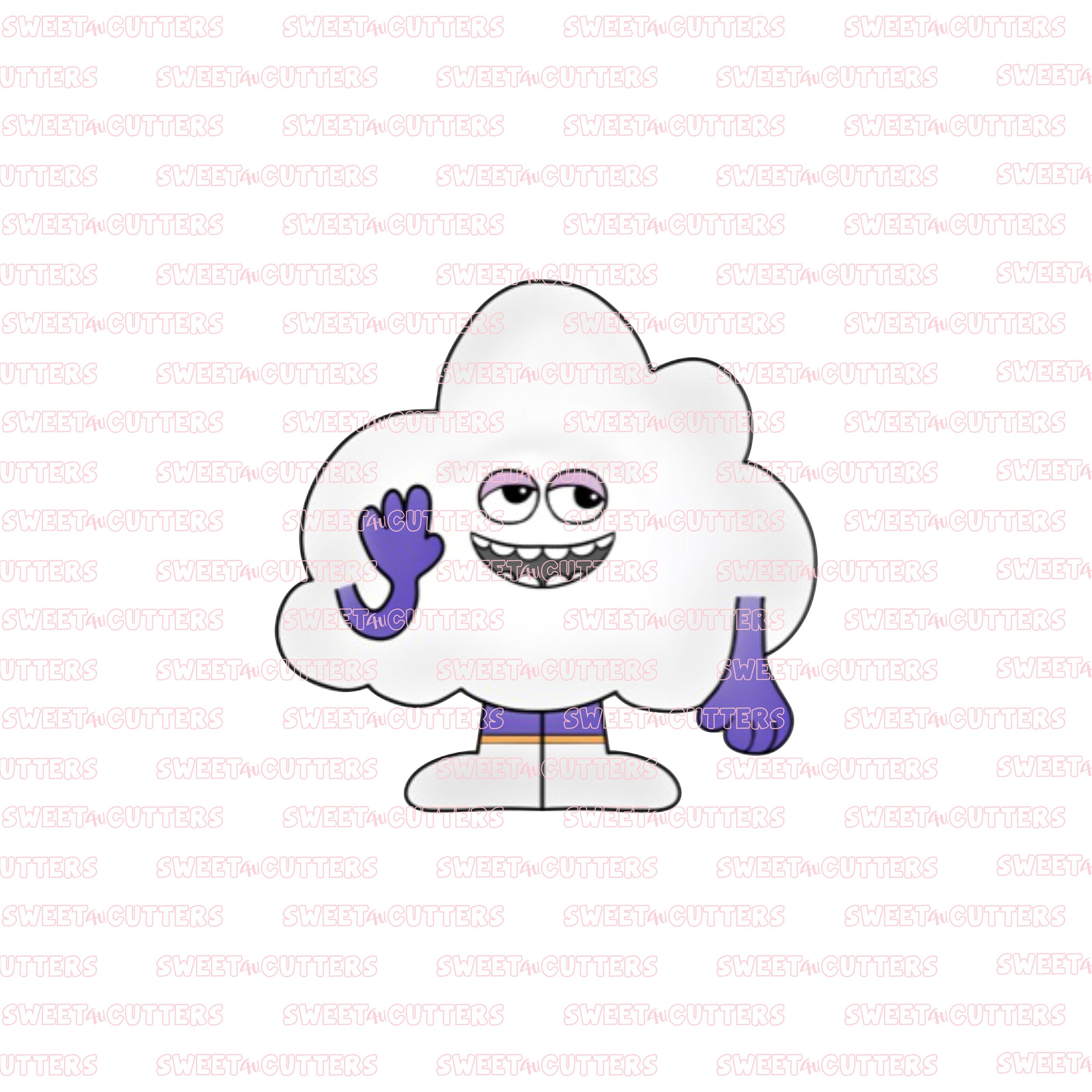 Cloud Guy Cookie Cutter – Sweet4ucutters